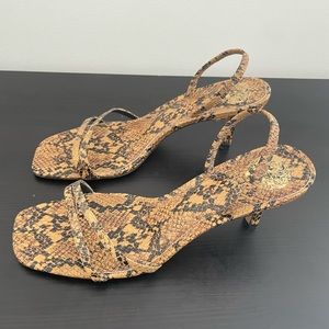 Vince Camuto “Sheela” Sandal in Tuscan Snake